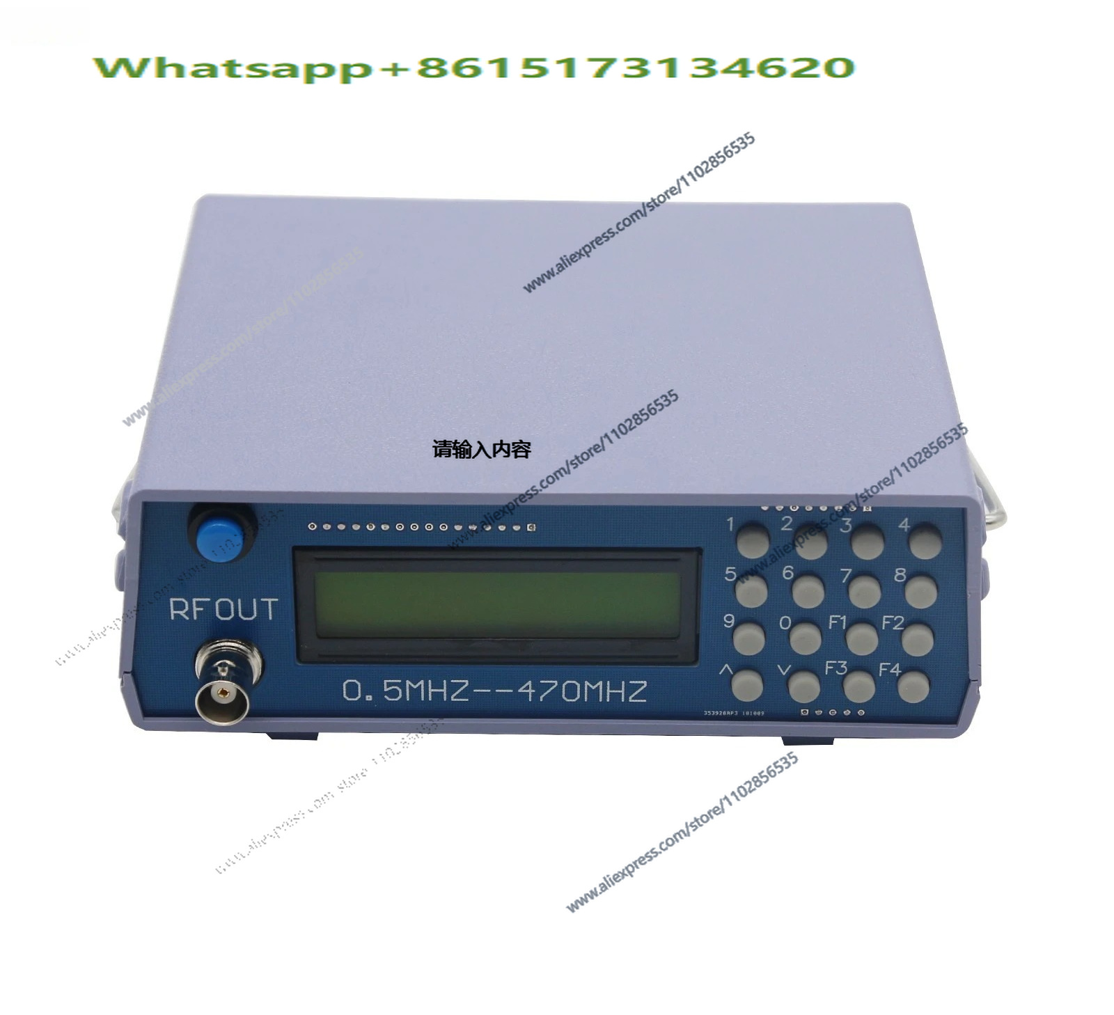 เครื่องทดสอบสัญญาณ RF 0.5Mhz-4 - Rf Signal Generator 0.5Mhz To 470Mhz บทวิจารณ์และราคา
