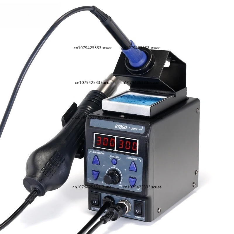 สถานีรีเวิร์ค 2-in-1 รุ่น 8786 - Smd Rework Station Hot Air Soldering 2 In 1 บทวิจารณ์และราคา
