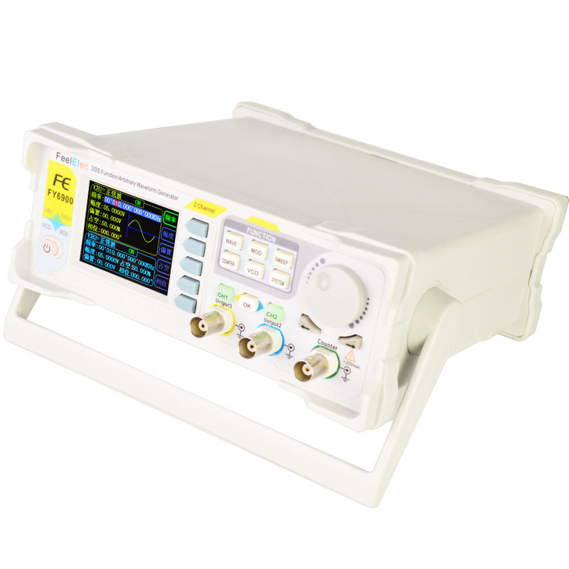 ใหม่ FY6900 ฟังก์ชั่น DDS แบบส - Dual Channel Arbitrary Waveform Function Generator 60Mhz บทวิจารณ์และราคา