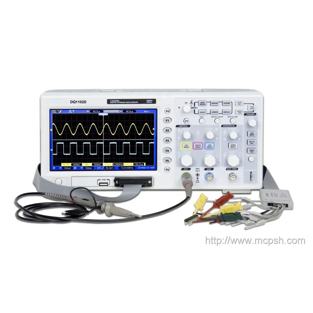 ออสซิลโลสโคปแบบดิจิตอล DQ9104  - Digital Storage Oscilloscope 4 Channel 100Mhz บทวิจารณ์และราคา