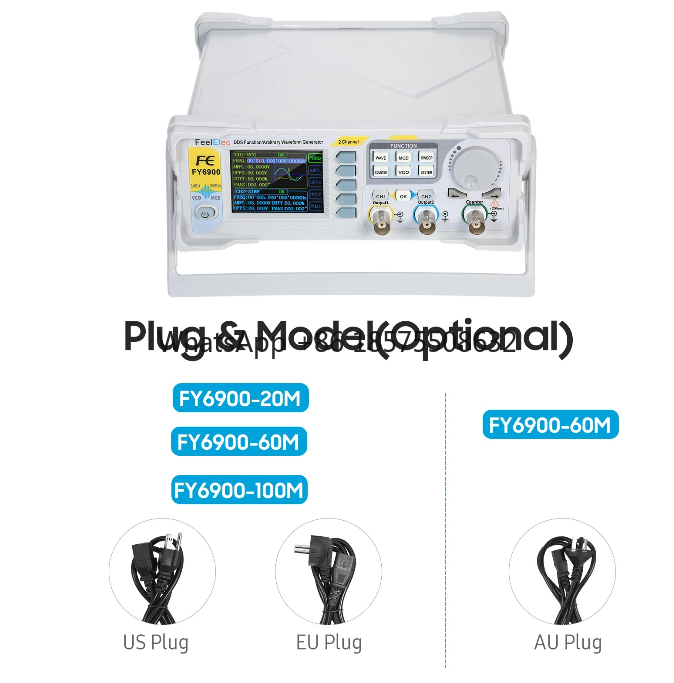 เครื่องกำเนิดสัญญาณฟังก์ชัน 60 - Dual Channel Arbitrary Waveform Function Generator 60Mhz บทวิจารณ์และราคา