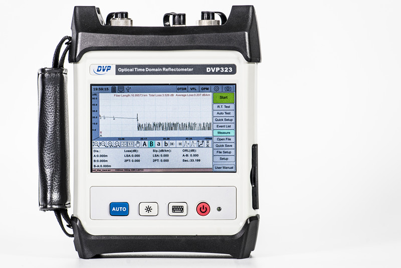 เครื่องทดสอบใยแก้วนำแสง DVP323 - Optical Time Domain Reflectometer Otdr 1310 1550Nm บทวิจารณ์และราคา