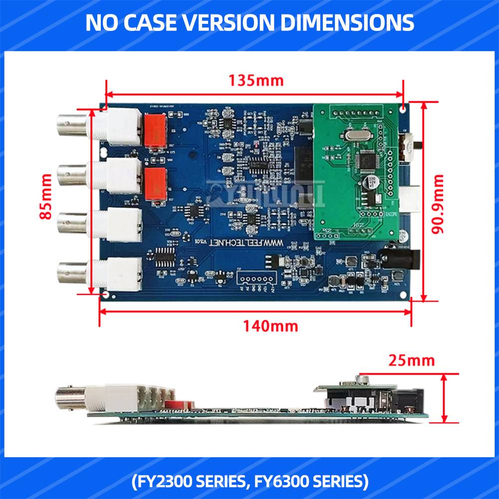 FY6300 FY2300 Dual Channel DDS - Dual Channel Arbitrary Waveform Function Generator 60Mhz บทวิจารณ์และราคา